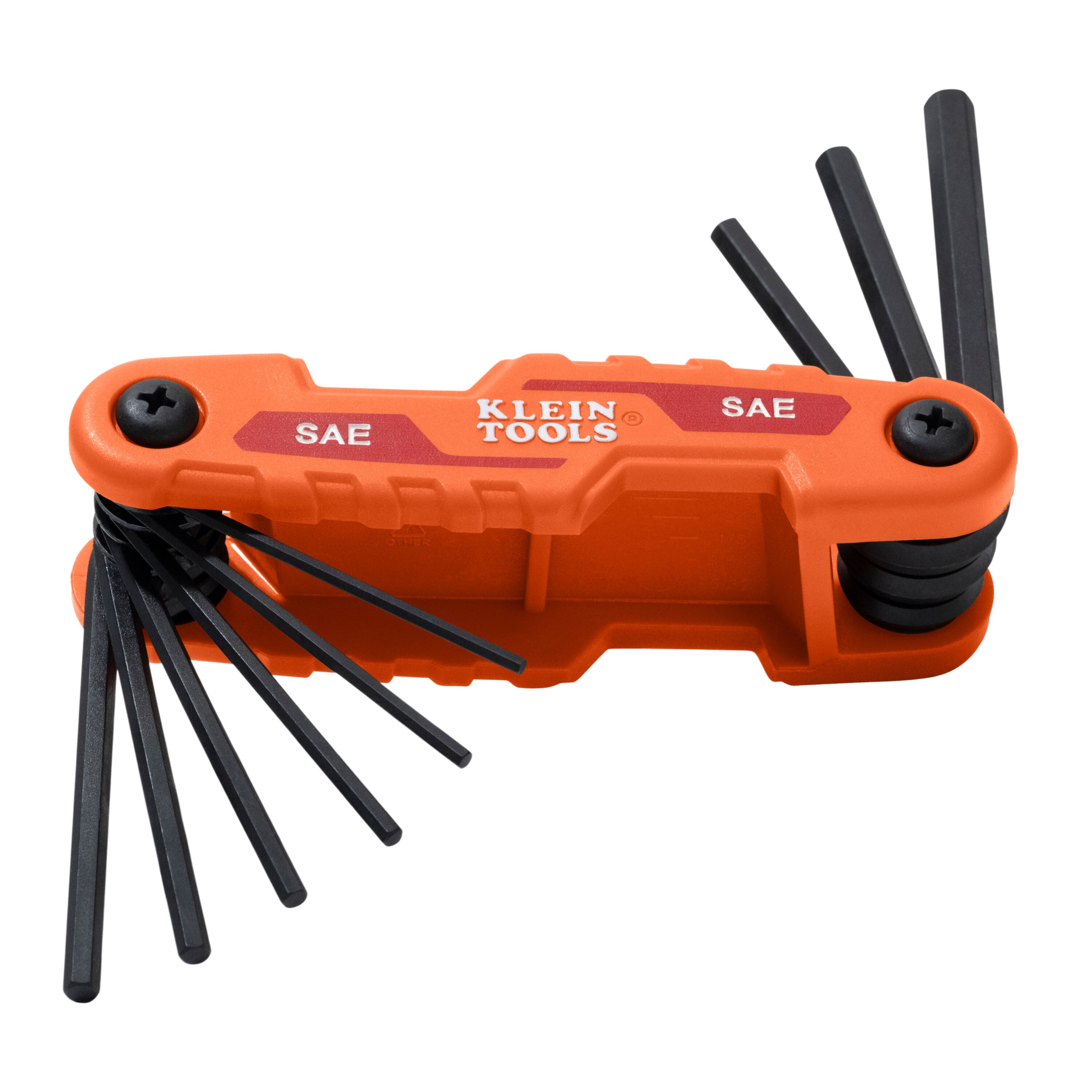 Klein Tools Compact Folding Hex Key Set, SAE